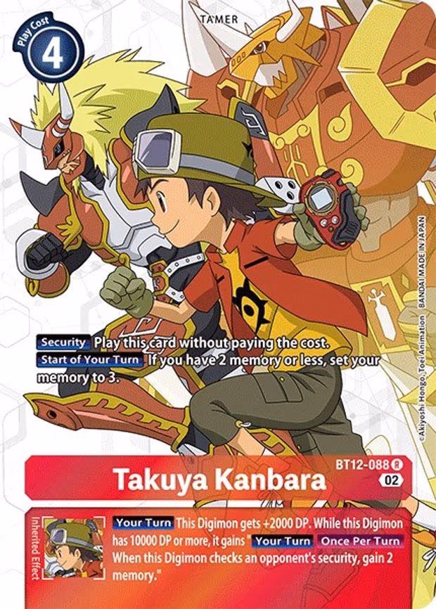 Takuya Kanbara (Alternate Art) trading card